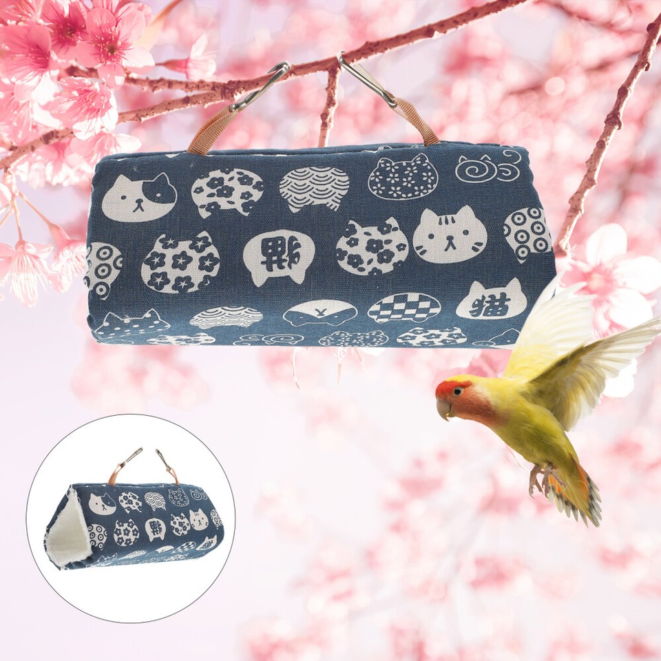 Bird Warmer Little Pet Tunnel Nest Sleeping Bed Hiding Place eBay