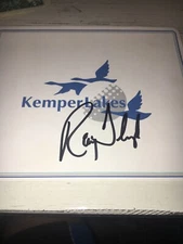 Ray Floyd  Signed Kemper Lakes Scorecard