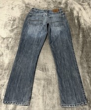 Lee Dungarees Skinny Jeans Blue Denim Boys Size 18 Reg 28Wx30L Actual 