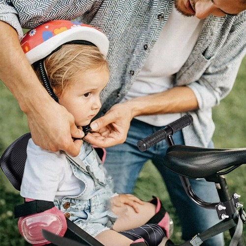Kids Bicycle Rear Seat Bike Padded Seat Cushion Sponge Child Safety Carrier Seat - Picture 15 of 16