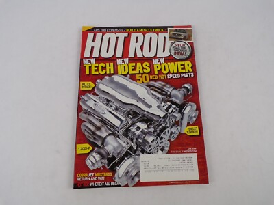 June 2009 Hot Rod Magazine New Tech,Ideas,Power Red-Hot Speed Cobra Jet Parts