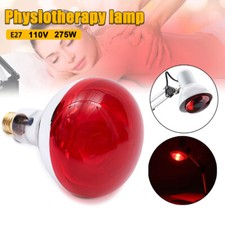 275W IR Infrared Red Heat Light Therapy Bulb Lamp Muscle Pain Relief NEW