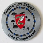 Israel IDF Military Army Paratroopers Brigade Medal Challenge Coin