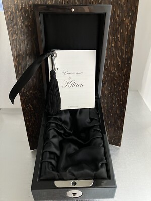 ゆ Kilianケース KILIAN Empty CLUTCH / BLACK LACQUERED BOX WITH KEY ORIGINAL and