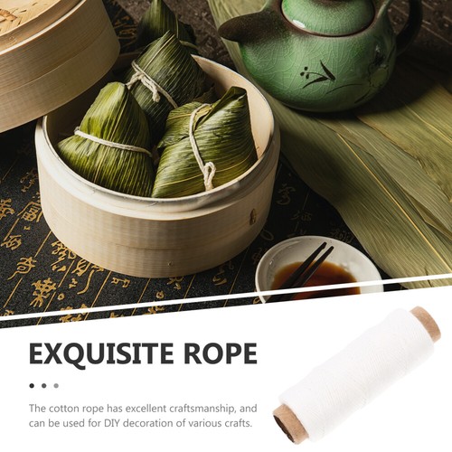 8 Rolls Cotton Rope Tied Rice Dumpling Thread Packaging Twine Food - Picture 11 of 12