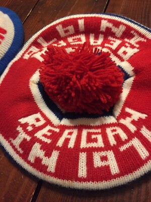 Vintage Ronald Reagan knit hat s-l400.jpg main image 2