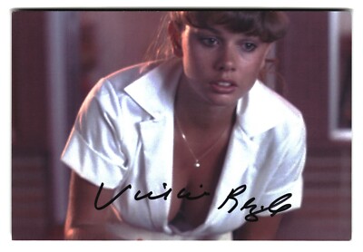 Vickie Reigle Cannonball Run 2 Autographed 4x6 Photo 2 Milks | eBay