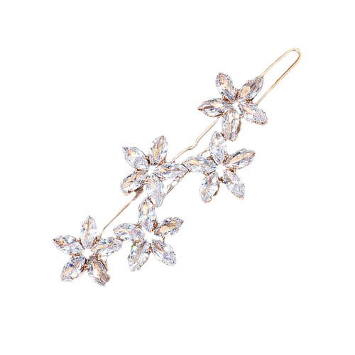Crystal Zirconia Hair Clip Bride Miss Accessory Party Decoration - Picture 6 of 12