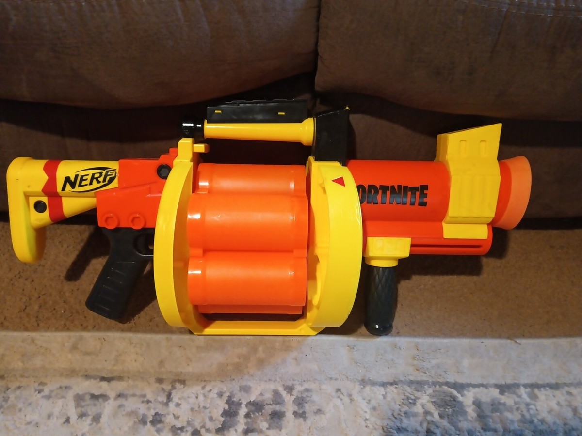 Nerf Gun Fortnite GL Blaster Grenade Launcher Boy's Toy Gun Gift