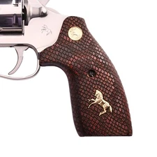 Altamont Colt King Cobra, Cobra, & Viper Real Wood Grips Designed to Drop-in ...