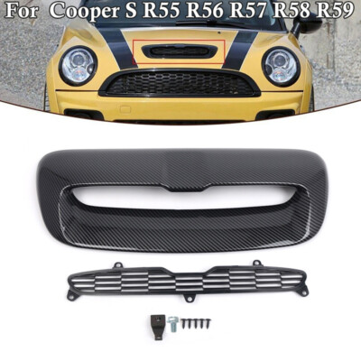 Carbon Fiber For 07-14 Mini Cooper S R55 R56 R57 R58 Hood Air