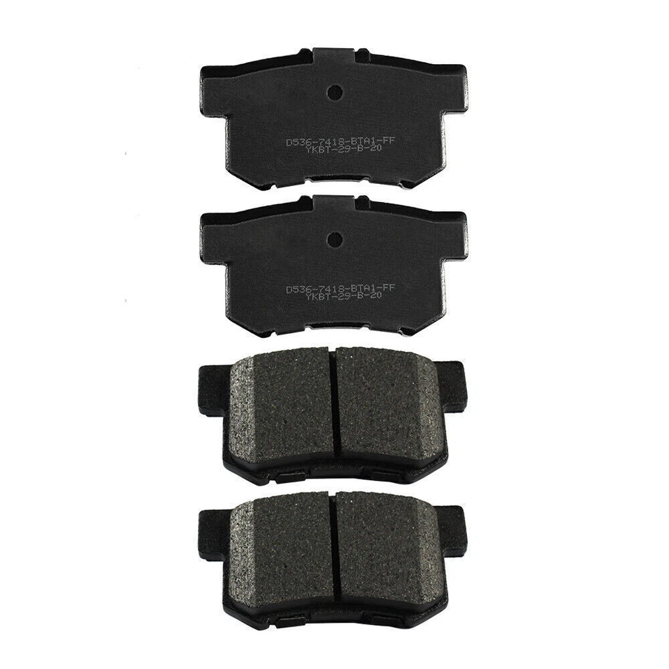 Front + Rear Ceramic Brake Pads Kit w/ Hardware For 1999 - 2008 Acura TL - Image 4 of 4