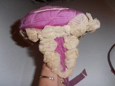 Antique Victorian Baby / Doll Bonnet Hat quilted