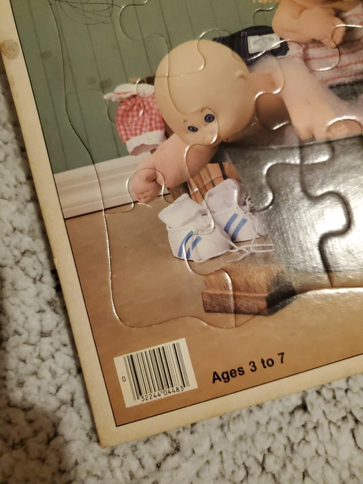 Puzzle repollo parche niños vintage 25 piezas Foto 3 de 4