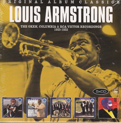  Louis Armstrong / In New York, St. Louis Blues, Stardust u.a. (5 CDs,OVP, NEW) 