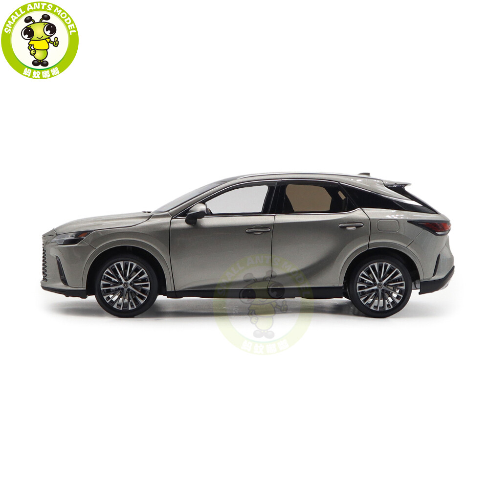1/18 Toyota Lexus RX 450h+ Silver Diecast Model Cars Toys
