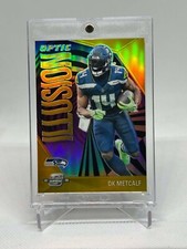 DK Metcalf 2023 Panini Contenders Optic Illusion True Gold 03/10 #OI-10 Seahawks