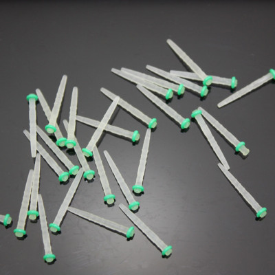 NEW 50 PCS Dental Glass Screw Thread Fiber Post Size 1.8 Single Refilled Package