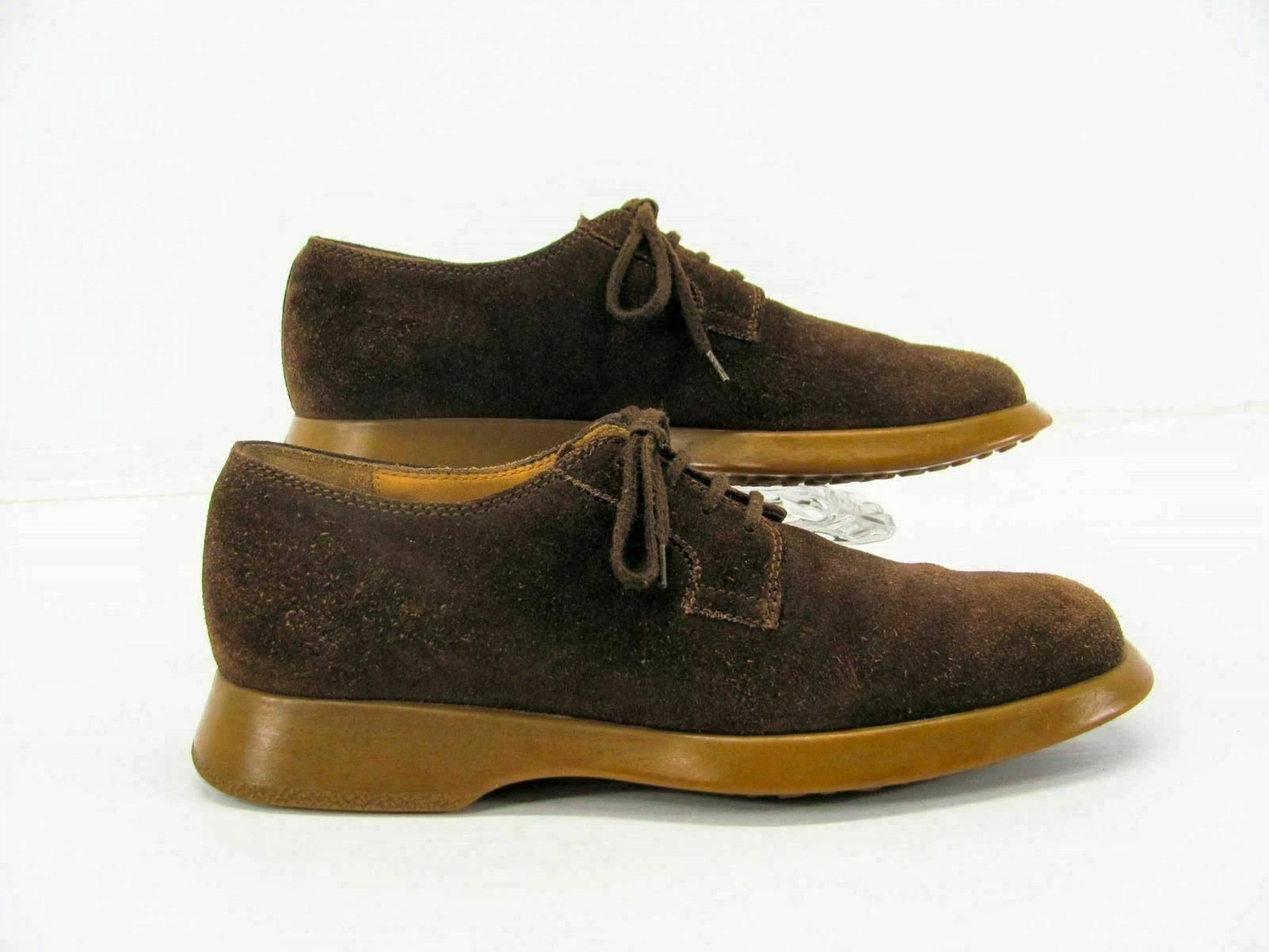 TOD’S Scarpe uomo Tods taglia 7M UK 6 marroni Oxford stringate usate qp