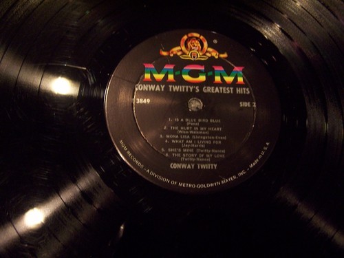 Conway Twitty "Greatest Hits" MGM MONO LP #E-3849 ROCKABILLY W/ORIG INN SLEV - Picture 4 of 6