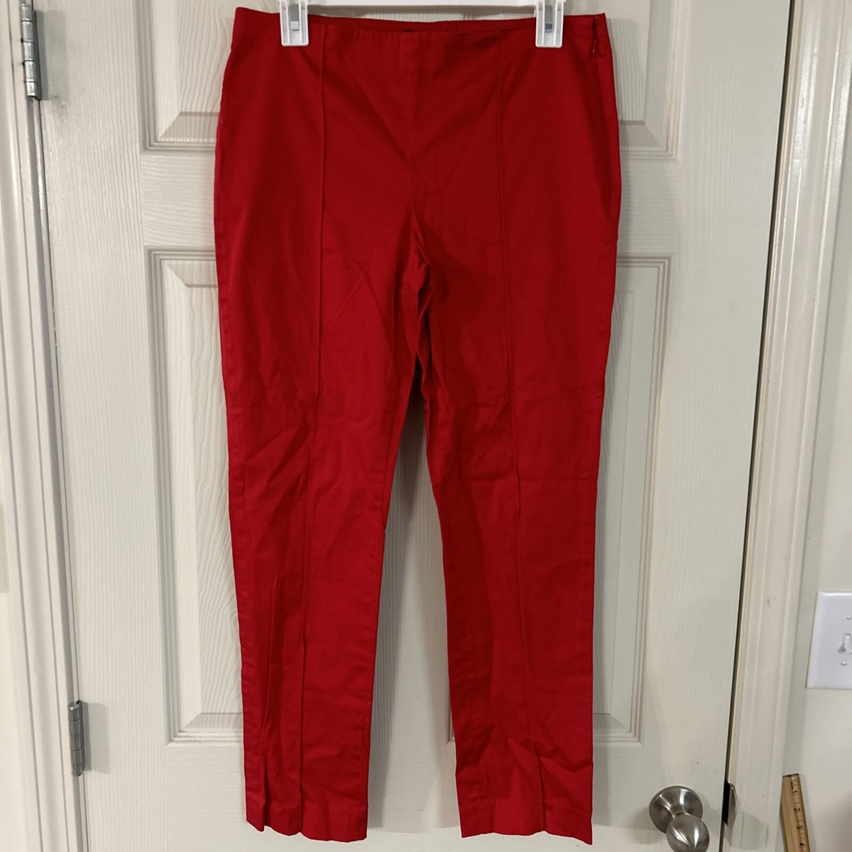 LAUREN RALPH LAUREN LADIES RED TROUSERS SIZE Capri
