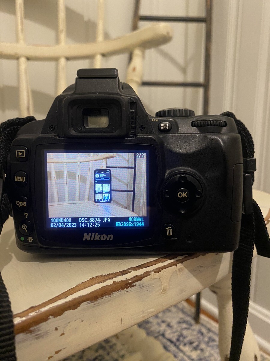 Nikon d40x body and Nikon dx af-s nikkor 18-55mm 1:3.5-5.6g II | eBay