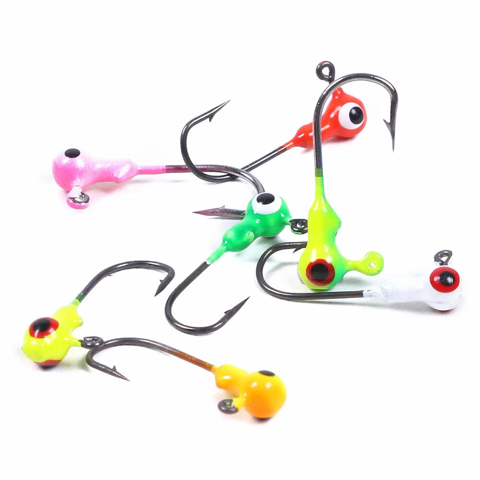 50pcs Leurre Poisson Nageur Brochet Crankbait Basse Truite Hameçon - Photo 2/4