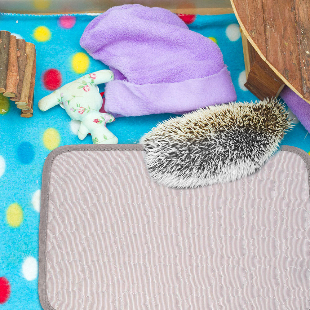 9 Pcs Hamster Cooling Mat Pet Blanket Crate Pad Fleece Cage Liners
