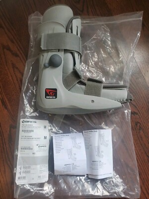 Breg Genesis Boot Mid-Calf Orthopedic Walker Boot Air Pump Size Medium 