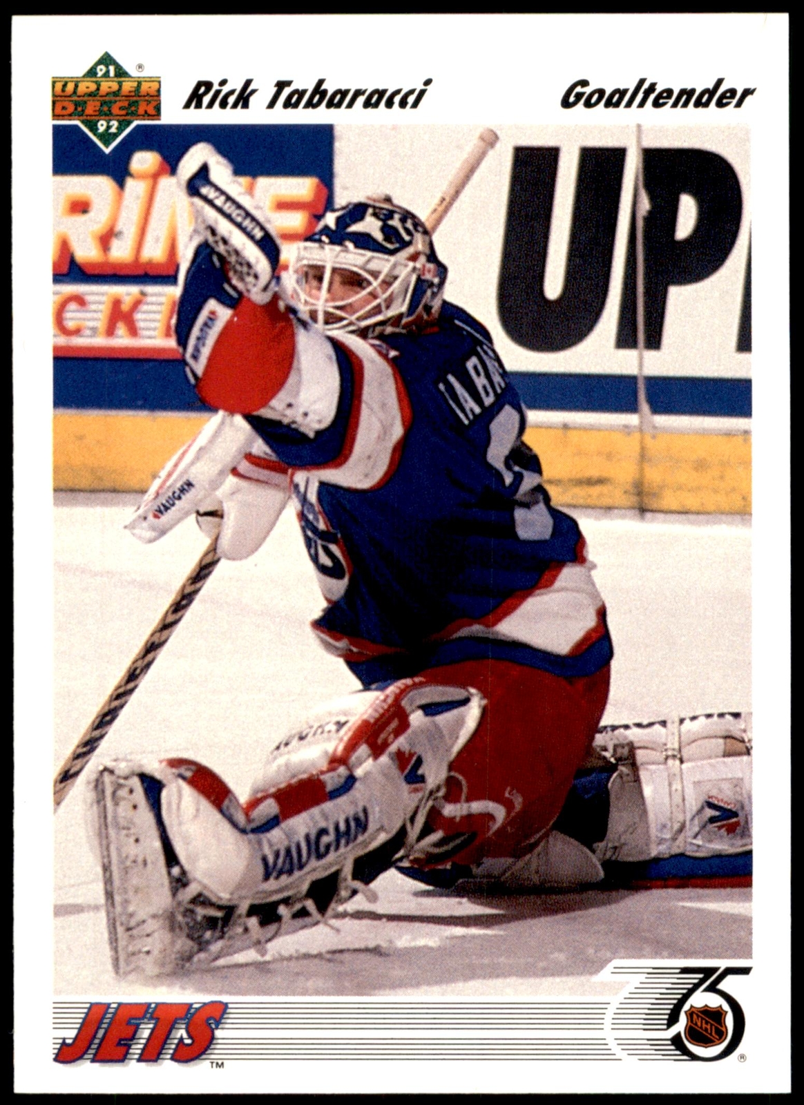 Rick Tabaracci #339b 1991-92 Upper Deck