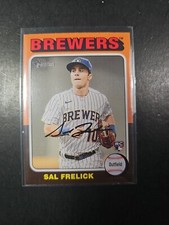 2024 TOPPS HERITAGE SAL FRELICK ROOKIE BREWERS #451