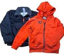 Nike Kevin Durant KD Hoodie Jacket Youth Boys XS ThermaFit /Black Champion Coat