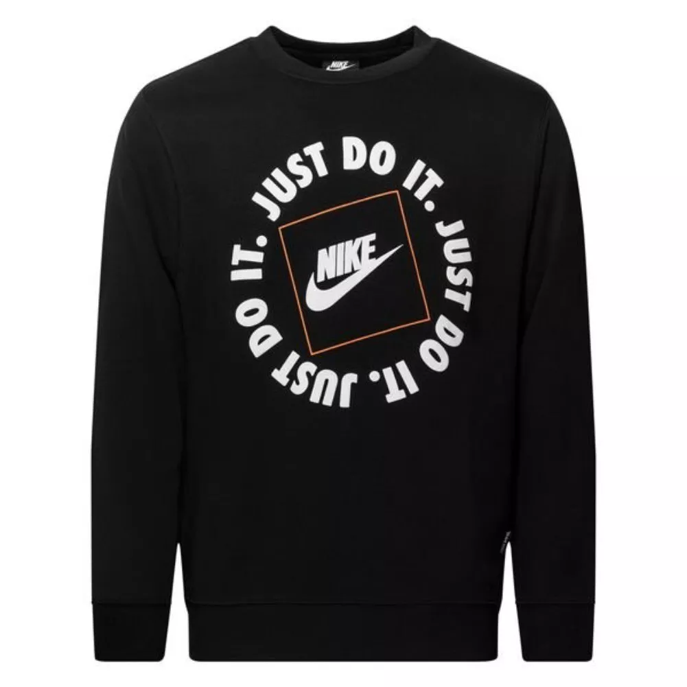 Nike Men s Sweatshirt Just Do It Athletic Long Sleeve Pullover Athletic Sweater