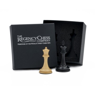 King & Queen ebonisiertes Geschenkset - 3,5 Zoll