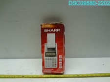 Sharp EL-1611V Handheld Portable Cordless 12 Digit Large LCD Display