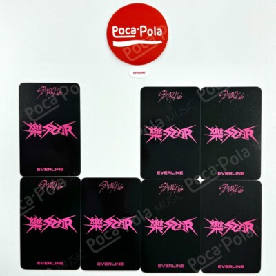 SKZ Stray Kids - ROCK-STAR - EVERLINE POB PHOTO CARD PC [POCAPOLA