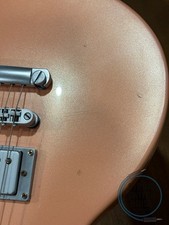 Charvel Les Paul Guitar, Refinement, Metallic Salmon Pink, MIJ 1993, R-S43