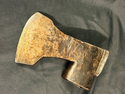 Antique Swedish Carpenter Axe Head 1.2kg 95mm Hand Forged Broad Axe Unmarked