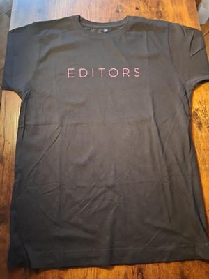 Editors Concert Tee Tour 2008 shirt  Größe M vintage gebraucht Zustand gut