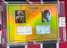 Marilyn Monroe Jacqueline Kennedy 2025 Eternal 09/10 Dual Patch Gold Revelation