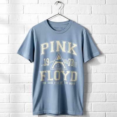 Pink Floyd DSOTM 73 Men's T Shirt Dark Side Of the Moon Concert Tour Merch