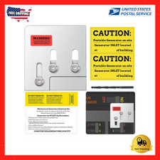 Generator Interlock Kit for Square D QO Homeline 150 or 200 Amp Main Breaker P