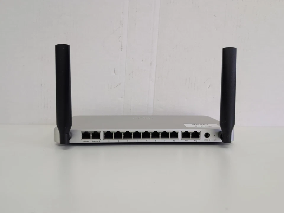 CISCO Meraki Cloud Managed LTE WiFi Security Firewall Router Silver MX68CW-HW-NA - Image 2 of 4