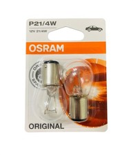 OSRAM Original P21/4W 7225 12V BAZ15d Bombillas 2pcs Auto Tail Brake Stop Light OEM