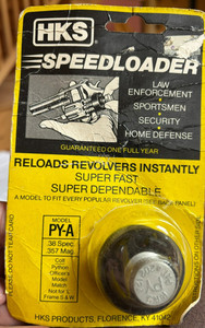 HKS Speedloader PY-A Colt Python Officers Model .38/357 NEW in package!