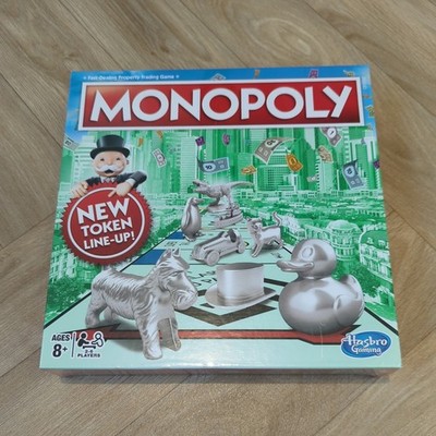 Hasbro Monopoly mit neuer Tokenaufstellung Brettspiel