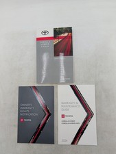 2024 Toyota Corolla Hybrid Owners Manual With Warranty Set Free Shipping