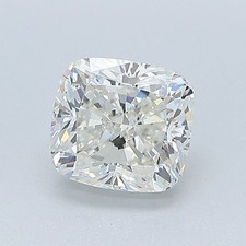Cert. GIA Cushion Cut 1.50 Carat Natural Mined Diamond Loose I color VS2 clarity 3426.67 per carat