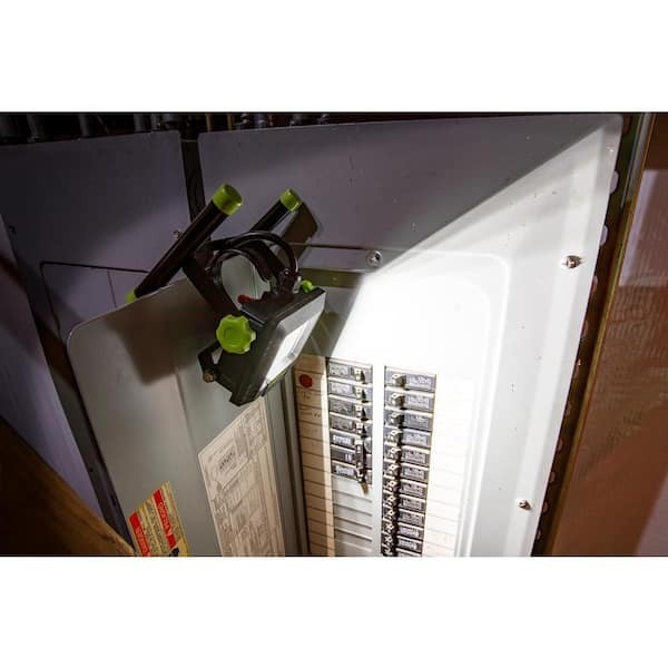 2,000 Lumens Portable LED Work Light with Metal Hook and 5 Ft. Power Cord