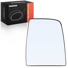 Right Passenger Side Upper Non-Heated Mirror Glass with Backing Plate -